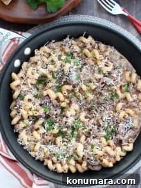 Easy One Pot Beef Stroganoff