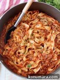 Easy Bolognese Meat Sauce with Roasted Tomatoes