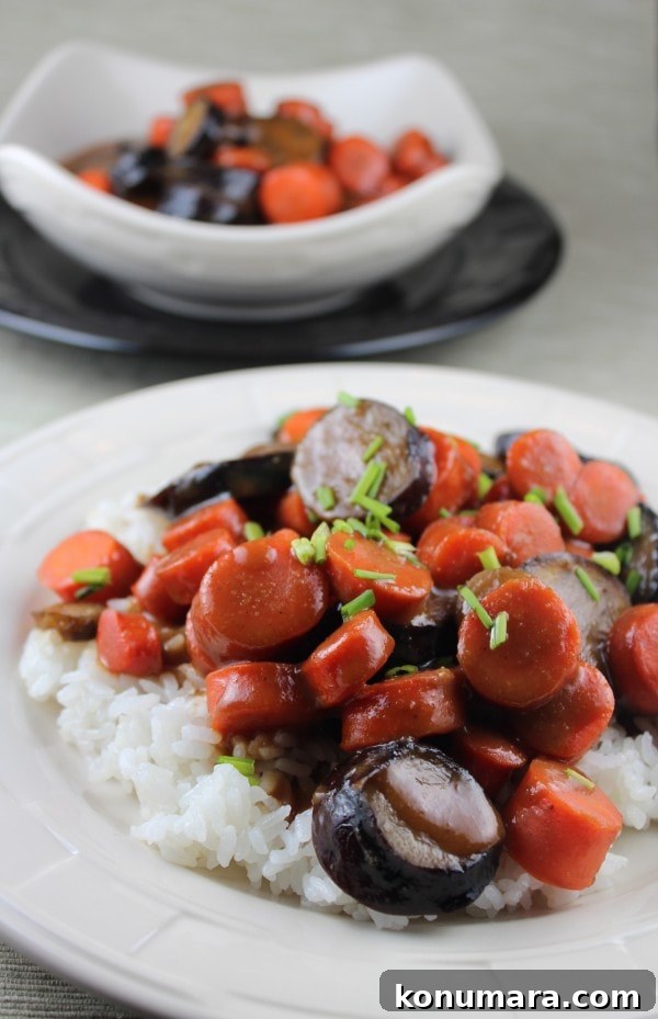 Japanese Miso-Glazed Eggplant and Carrots Recipe 7 Japanese Miso Vegetable Rice Bowl