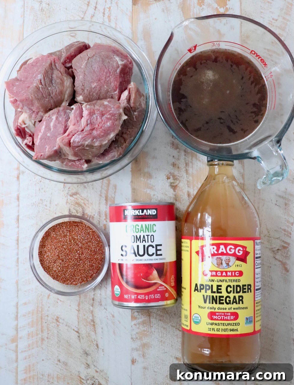 Instant Pot Beef Birria Tacos Recipe with Dipping Broth 3 ingredients for Instant Pot beef birria