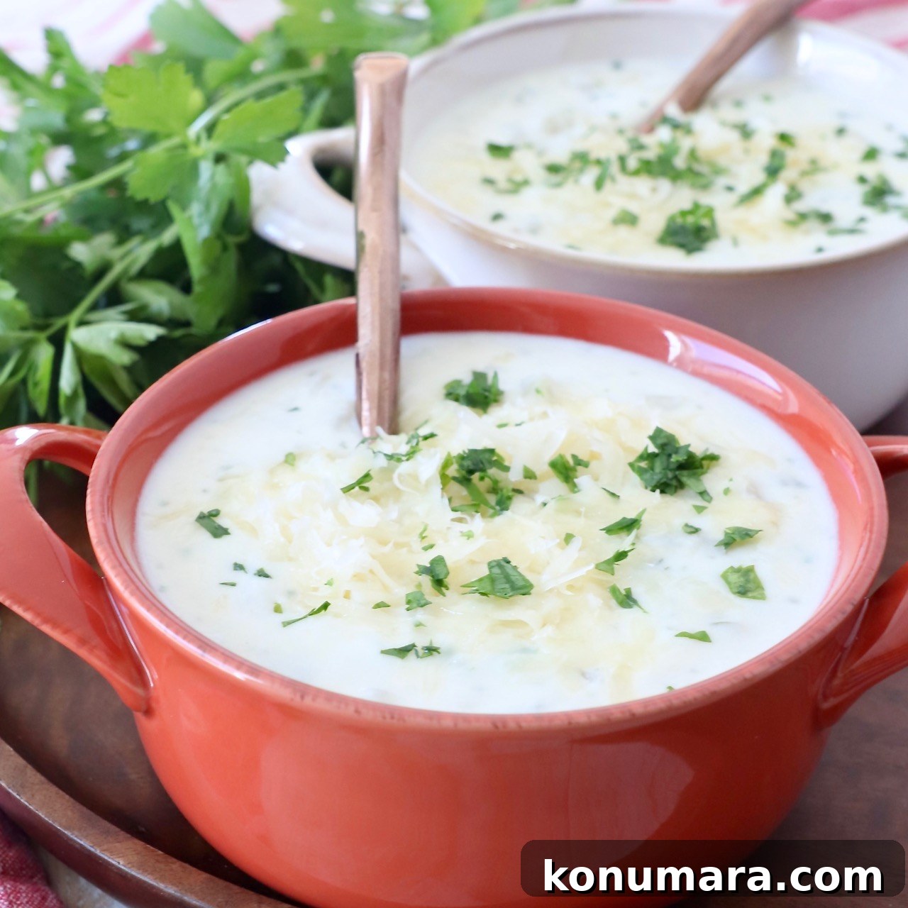 37 Cozy Fall Soup Recipes to Warm the Soul 4 potato soup in bowl with spoon