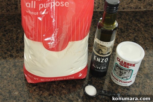 Roti Bread Ingredients
