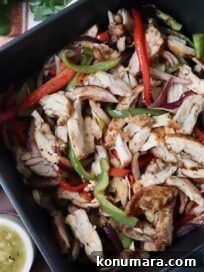 Air Fryer Chicken Fajitas