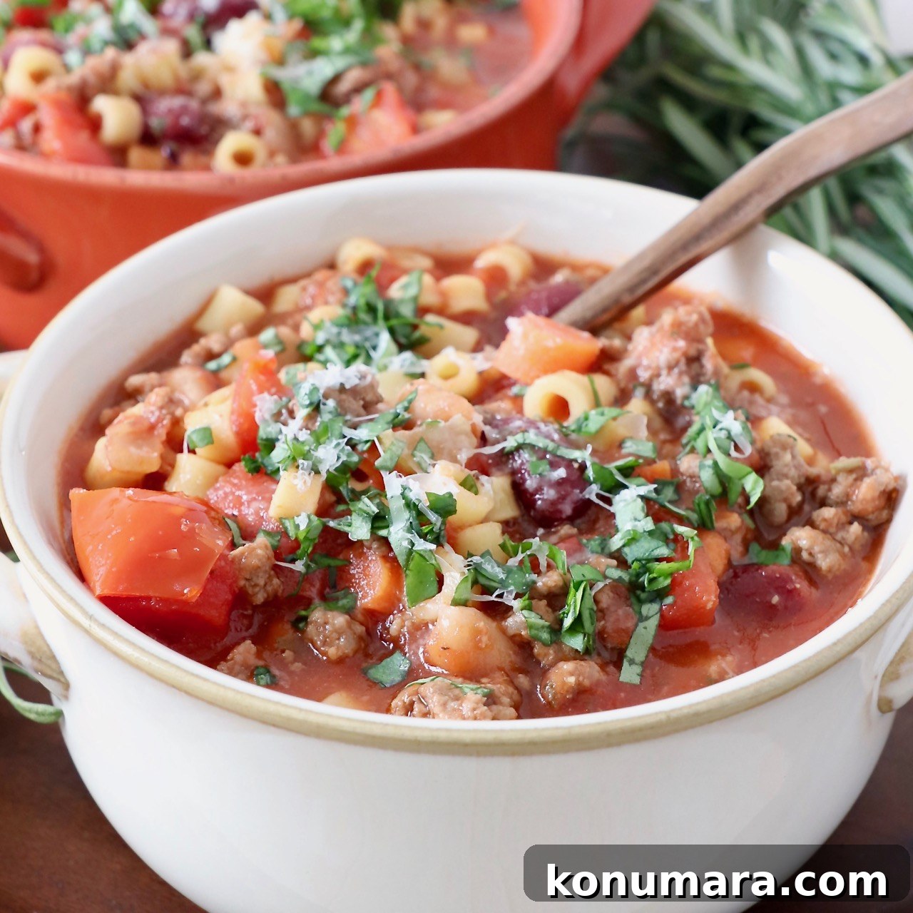 Quick Ground Beef Dinners for Weeknights 20 Pasta fagioli soup