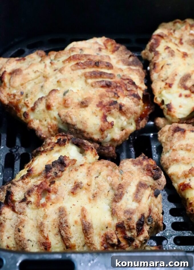 Crispy Air Fryer Chicken Sandwich Recipe 12 air fried chicken in an air fryer basket