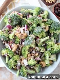 Easy 10 Minute Broccoli Salad