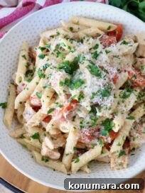 Cajun Chicken Pasta with Boursin Cheese