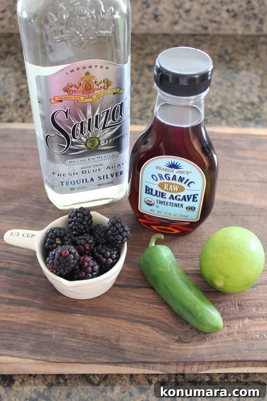 Blackberry Jalapeño Margarita Recipe: Spicy Summer Cocktail 3 Blackberry Jalapeño Margarita Ingredients