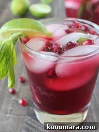 Pomegranate Mint Margarita