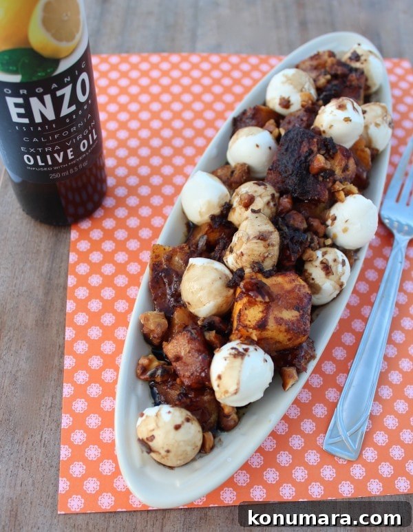 Butternut Squash Mozzarella Salad