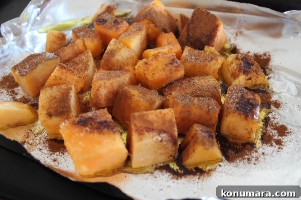 Cinnamon Roasted Butternut Squash