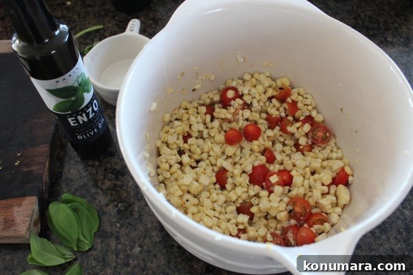 Italian Corn Salad Recipe