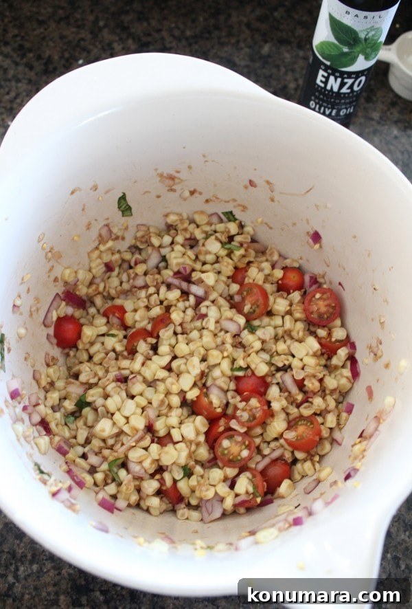 Italian Corn Salad Recipe