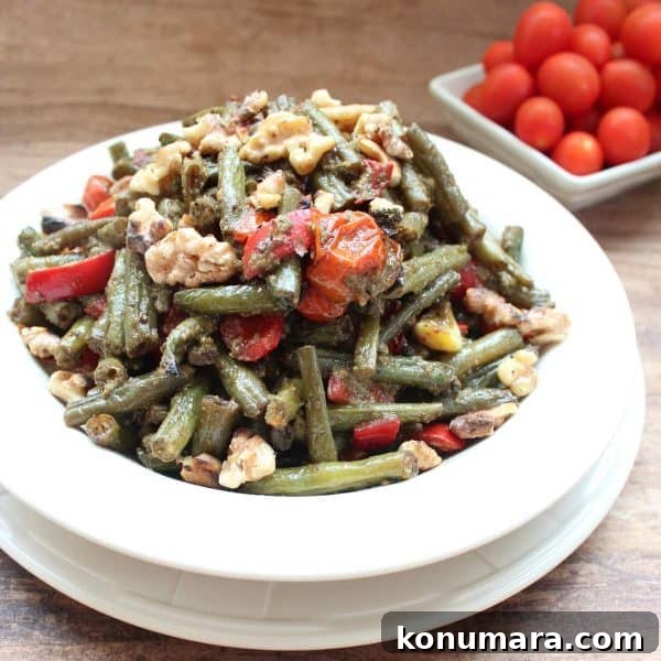 Roasted Green Bean Salad Recipe