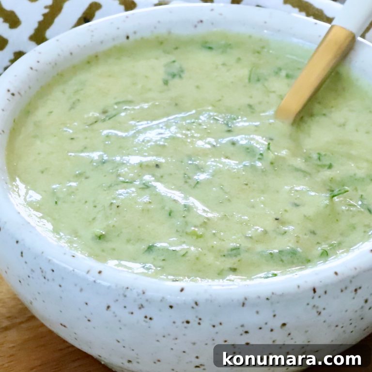 Homemade Poblano Ranch Dressing Recipe