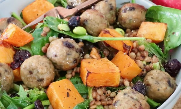 Autumn Harvest Grain Bowl with Roasted Squash and Quinoa